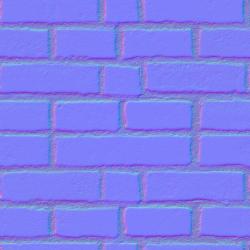 Seamless Textures of Wall Bricks + Normal & Bump Mapping